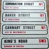 Engelse Straatnaamborden