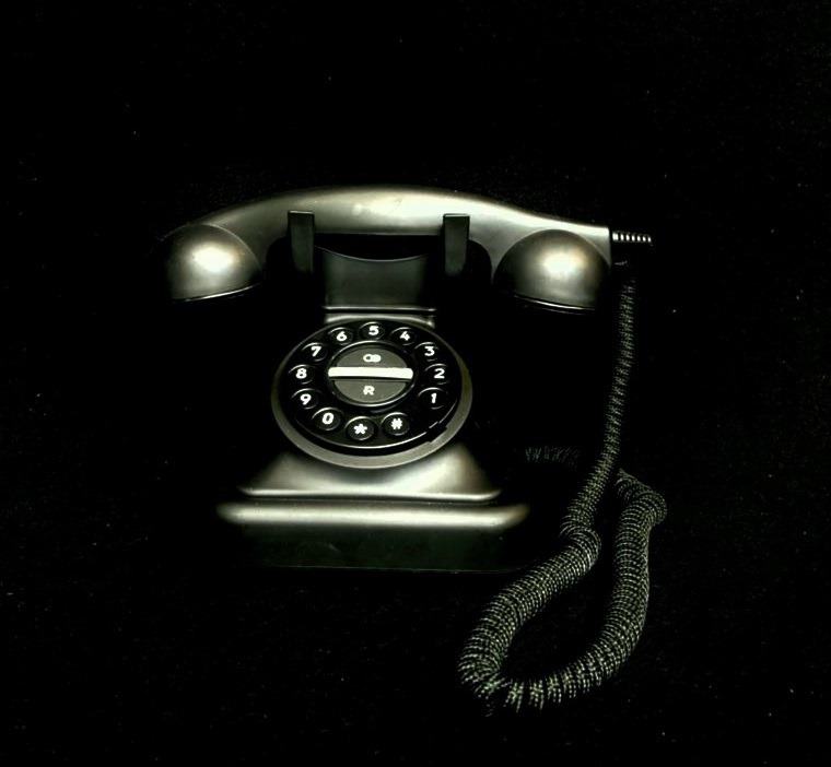 Telefoon Vintage Zwart