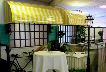verhuur Bistro decor