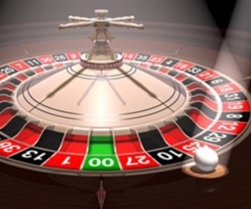 Decordoek Las Vegas Casino Stijl Spinning Roulette Te Huur