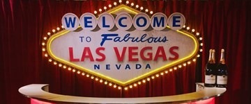 Tekstbord Welcome To Las Vegas Te Huur Als Decorstuk