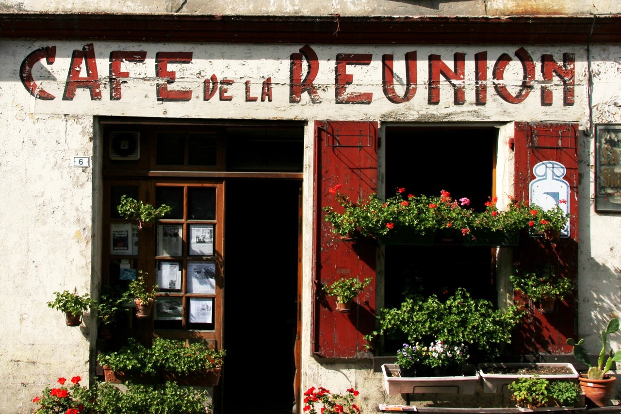 Decordoek Cafe De Reunion 200X300cm