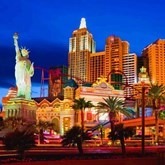 Decordoek Las Vegas The Strip New York 600 X 300Cm