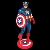 Captain America lifesize, 3D, beeld, decorstuk, action heroes, superheld