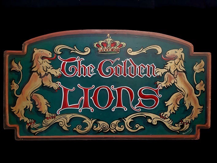 Engels Pubbord The Golden Lions