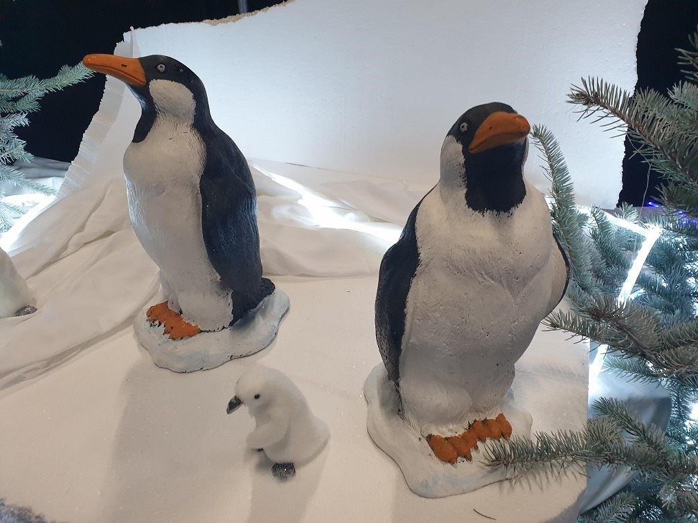 Konings Pinguïns, decor, decoratie, huren