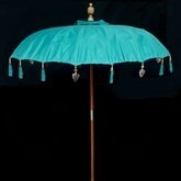 Ibiza Parasol 200cm, Bali parasol, huren, te huur, decor, decoratie
