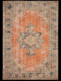 Perzische tapijt vloerkleed, 160x230cm #26 Vintage, geschikt voor buiten gebruik