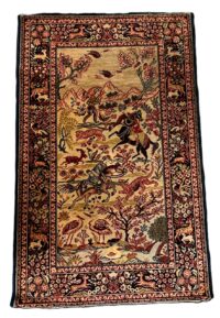 Perzische tapijt klein 130x82cm #35