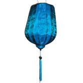 Chinese lampion (blauw van kleur) 55(Ø)cm
