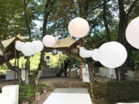 Witte lampion Ø 35 cm