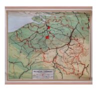 Vintage landkaarten: Luxemburg, Belgie, Zuid-Amerika, Zwitserland