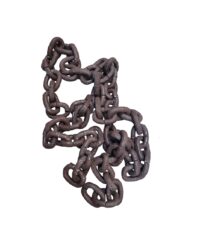 Kunststof schakel kettingen EPS 330 cm lang, schakels 10x7cm