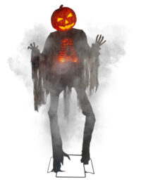 Scary Pompoen, met licht, geluid & beweging 240cm