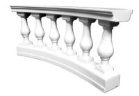 Balustraden hekjes (getoogd) hout, 80(h)x170(b)cm