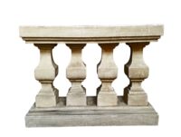Balustraden hekjes (zand kleur, kunststof) 87(h)x116(b)cm