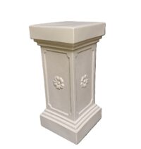 Balustraden zuiltje wit kunststof 41x41(b)x87(h)cm