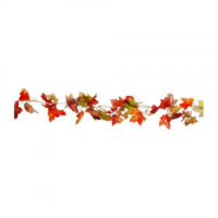 Klimop guirlande / slinger met herfst bladeren, 180cm (kunstzijde)