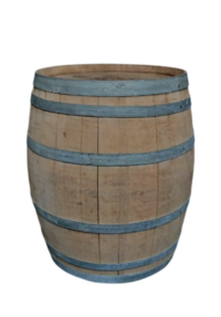 Houten vaten / tonnen, (groot model) 87(h)cm