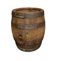 Houten vaten / tonnen, (groot model) 70(h)cm