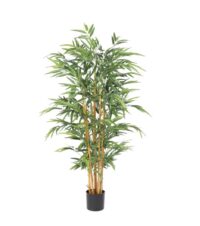 Bamboe boom, met zijde bladeren in pot 160(h)cm