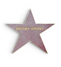 Walk of Fame tegel met tekst Britney Spears 100x100cm