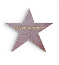 Walk of Fame tegel met tekst Oprah Winfrey 100x100cm