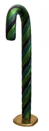 Candy Cane XXL Zuurstok 200(h)cm groen / groen