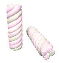 Marshmallow XXL, gedraaide spekrol 50(h) x 15(Ø) cm