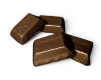 XL Chocolade stukjes, 15x8cm, set van 4 stukjes