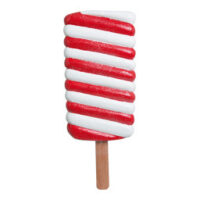 XL IJsco rood / wit, 50cm, kunststof