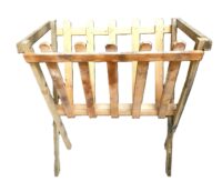 Ruif 3D met stro (voederbak voor dieren)