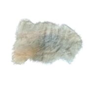 Schapenvacht, vloerkleed, 90(l) x 60(b) cm