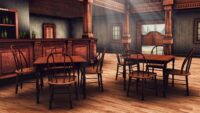 Decordoek (C) Western Saloon interieur 425(b)x250(h)cm