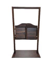 Saloon klapdeurtjes incl. kozijn en vloerplaat, 116(b) x 60(d) x 210(h) cm