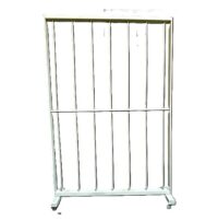 Tralies, hout en pvc, 137(b)x205(h)cm