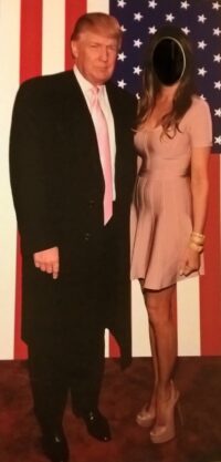 Fotodisplay Donald & Melania Trump 100x200cm