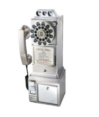 USA Diner wandtelefoon, 22(b) x 13(d) x 43(h)cm