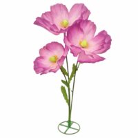 XL bloemen op steel nr 6. paars 170(h)cm