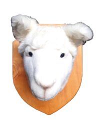 Dierenkop lama, pluche 46(h) x 36(b) cm