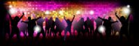 Decordoek disco fever / Seventies decotex 900x300cm