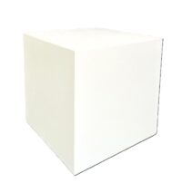 Witte lounge kubus zuil 50(b)x50(l)x100(h) cm
