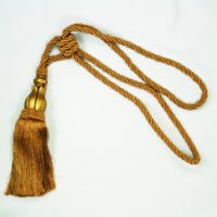 Embrasse / goud gordijn koord met kwast