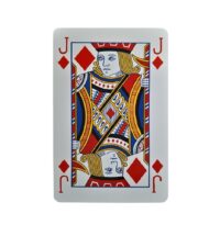XXL speelkaarten (MDF 6mm) 185(h) x 122(b) cm | Voorzien van een schoor / steun + kluit